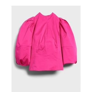 Banana Republic x Harbison Balloon Sleeve Top - PINK $50